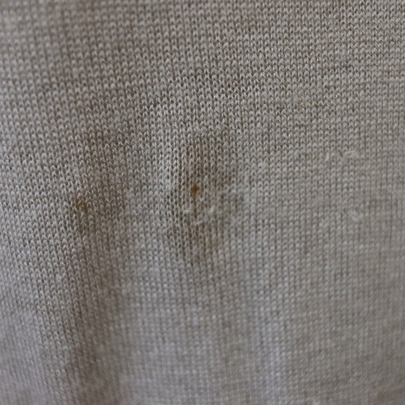 Armani Collezioni Vintage 90s Leather + Cashmere Cardigan Sweater Set – Designer - Picture 13 of 16